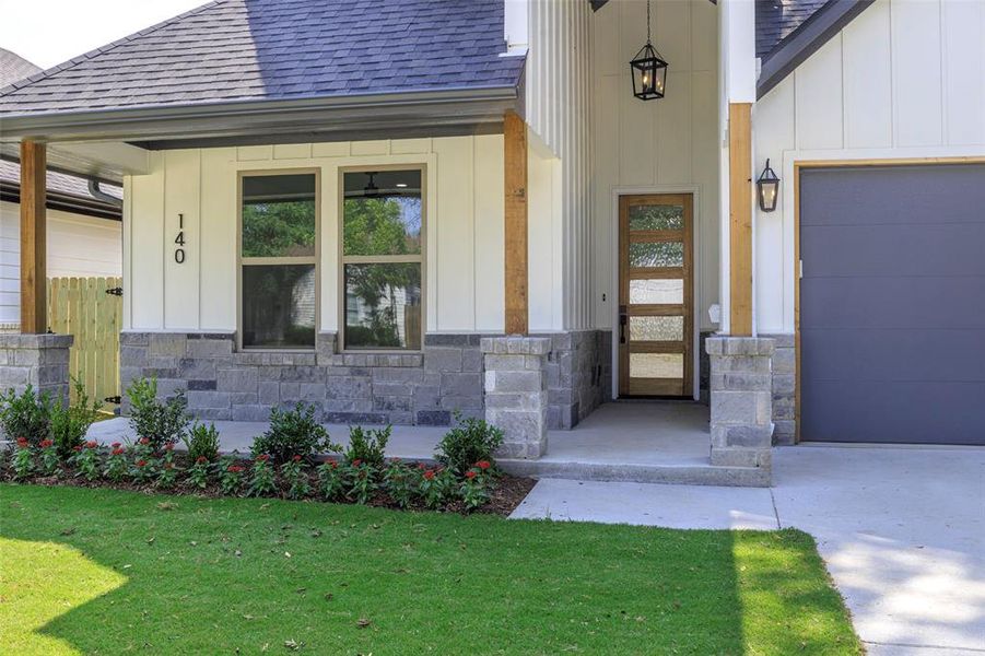 Exterior details and patio area of a home in , Fort Worth (Image 17).
