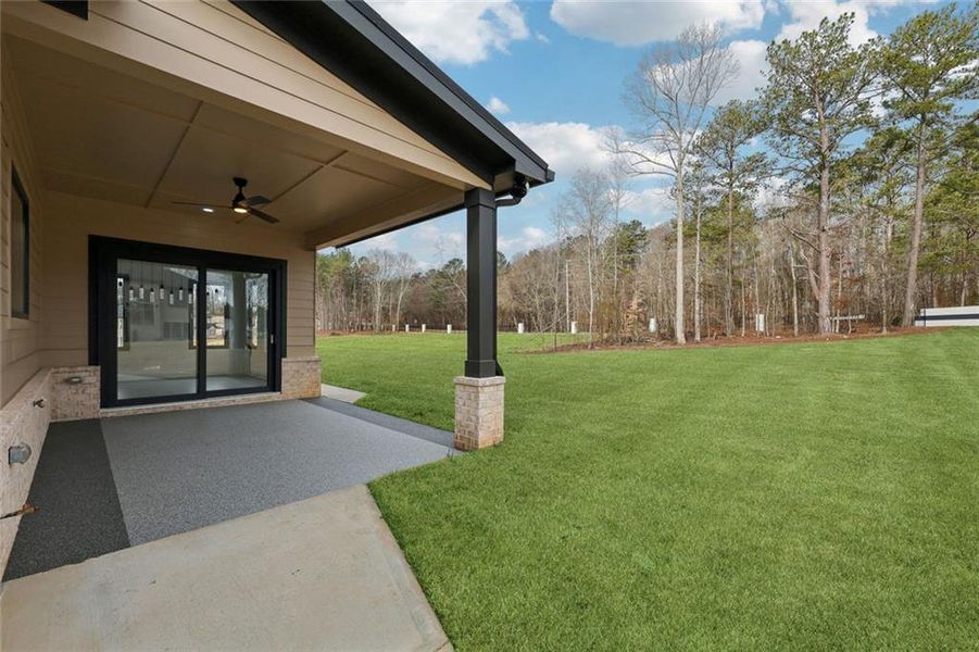 Exterior details and patio area of a home in , Auburn (Image 33).