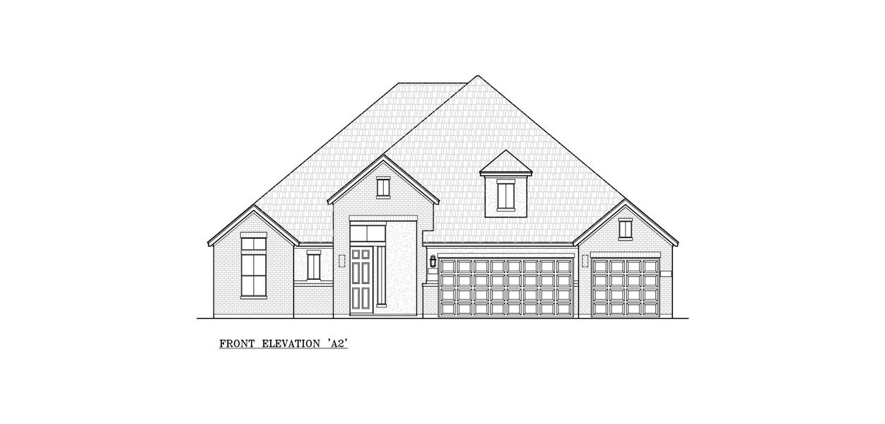 Representative rendering of the exterior for the Kingston 65′ by Chesmar Homes (Image 1).