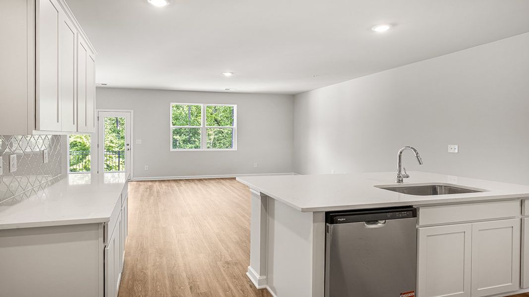 Furnished interior view inside a new home in Echo Glen, Stockbridge (Image 7).