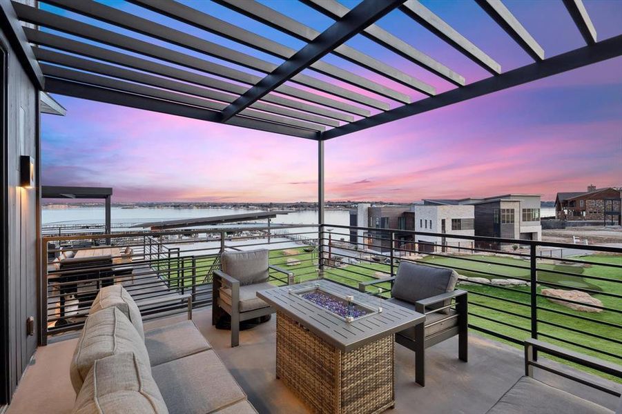 Exterior details and patio area of a home in , Graford (Image 3). Exterior details and patio area of a home in , Graford (Image 3).
