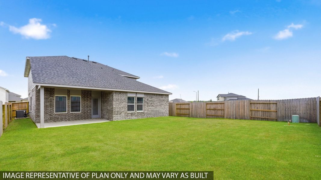 Exterior details and patio area of a home in Cypress Green, Hockley (Image 3).