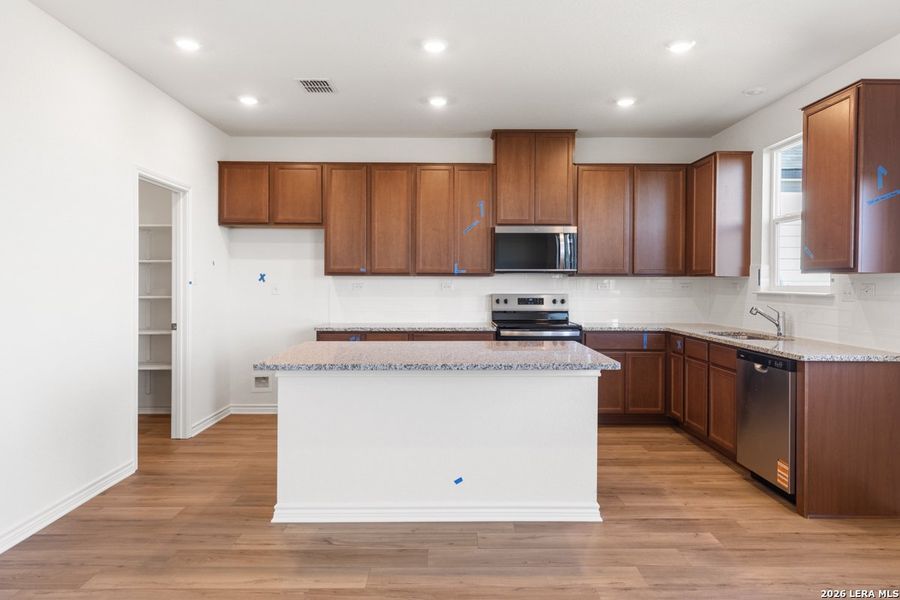 Furnished interior view inside a new home in Knox Ridge, Converse (Image 11).