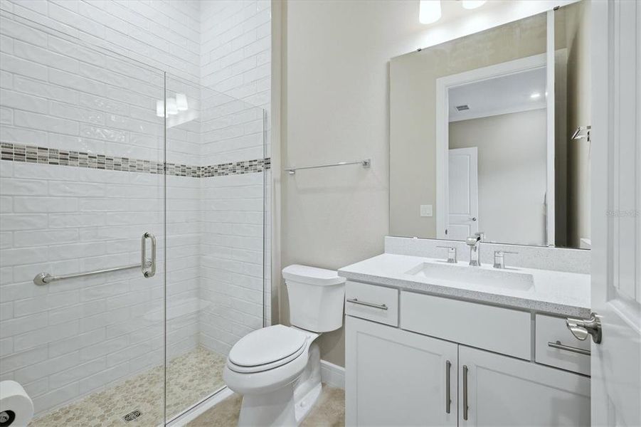 Furnished interior view inside a new home in , Parrish (Image 18).