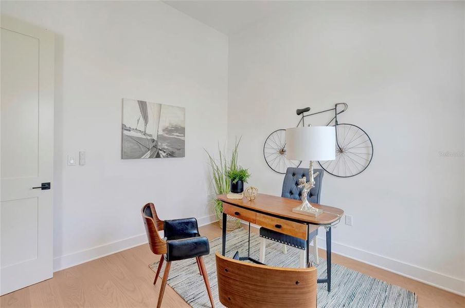Furnished interior view inside a new home in , Tampa (Image 37).