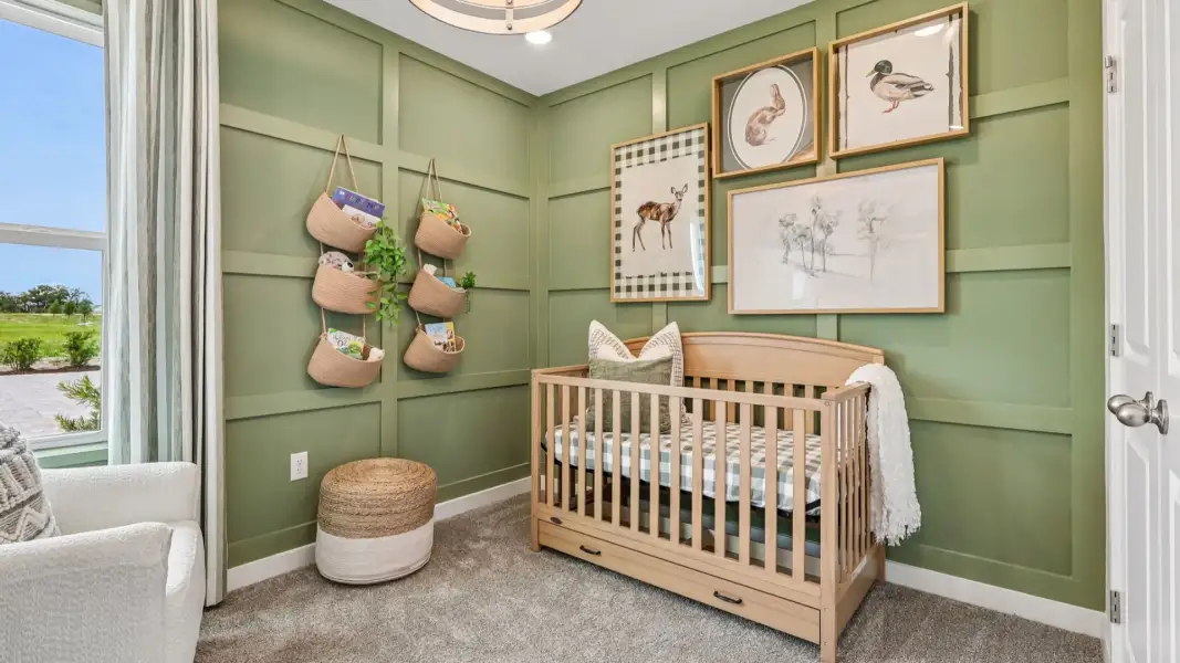 Flagler Floor Plan Third Bedroom by DRB Homes in Willowbrook North New Homes in Winter Haven Florida