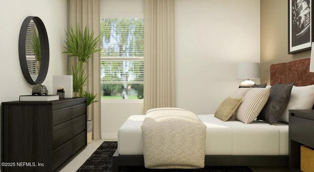 Furnished interior view inside a new home in Kings Preserve, Jacksonville (Image 10). Furnished interior view inside a new home in Kings Preserve, Jacksonville (Image 10).