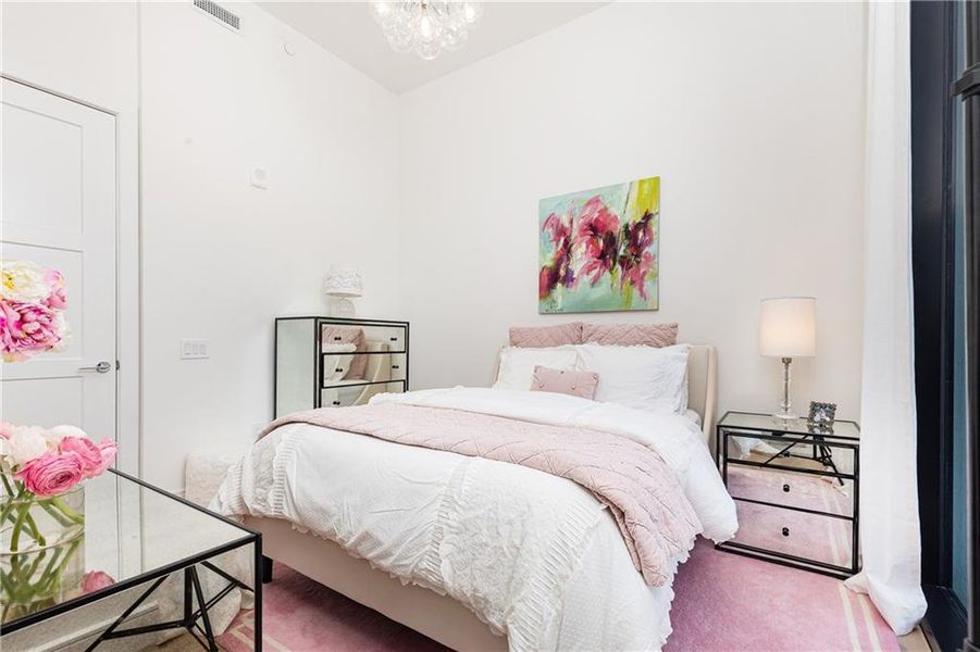 Furnished interior view inside a new home in , Atlanta (Image 13).