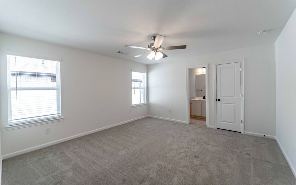 Spacious, unfurnished interior of a new home in Travis Ranch, Forney (Image 38). Spacious, unfurnished interior of a new home in Travis Ranch, Forney (Image 38).