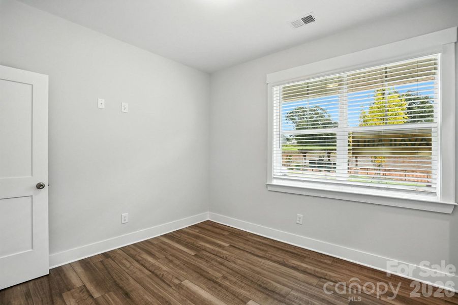 Secondary bedroom on the main