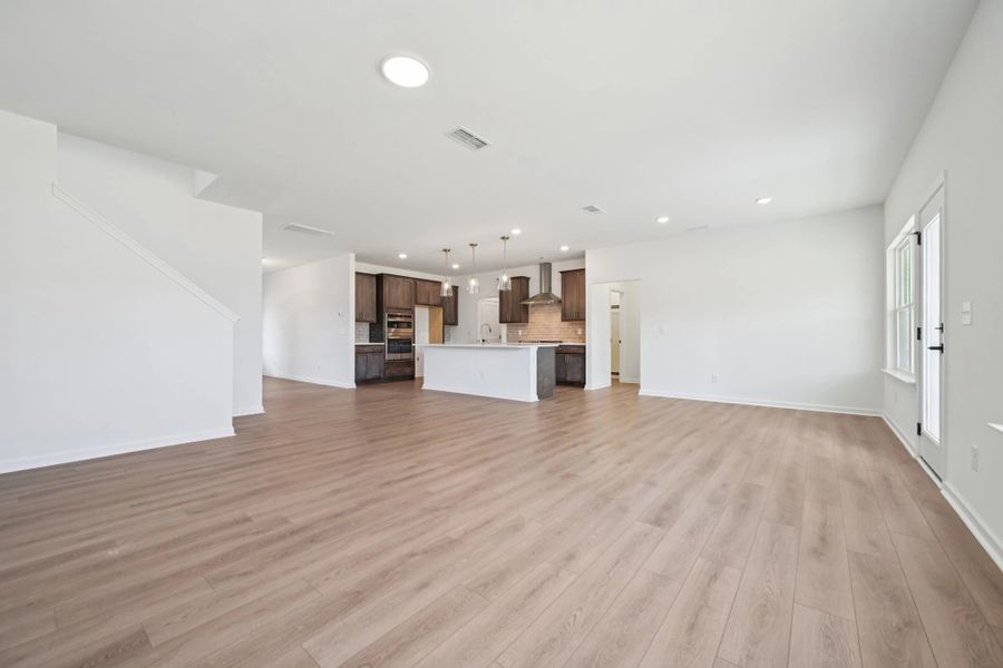 Family Room featuring AW Collection® Oxford - Relaxed living with timeless tones.