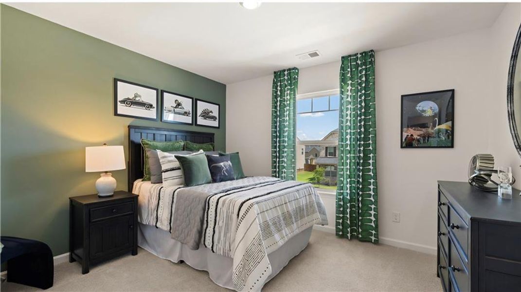 Furnished interior view inside a new home in Bridle Creek, Locust Grove (Image 6). Furnished interior view inside a new home in Bridle Creek, Locust Grove (Image 6).