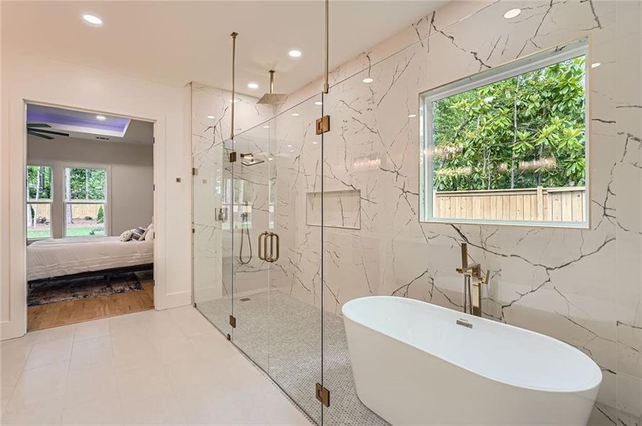 Furnished interior view inside a new home in , Snellville (Image 28).