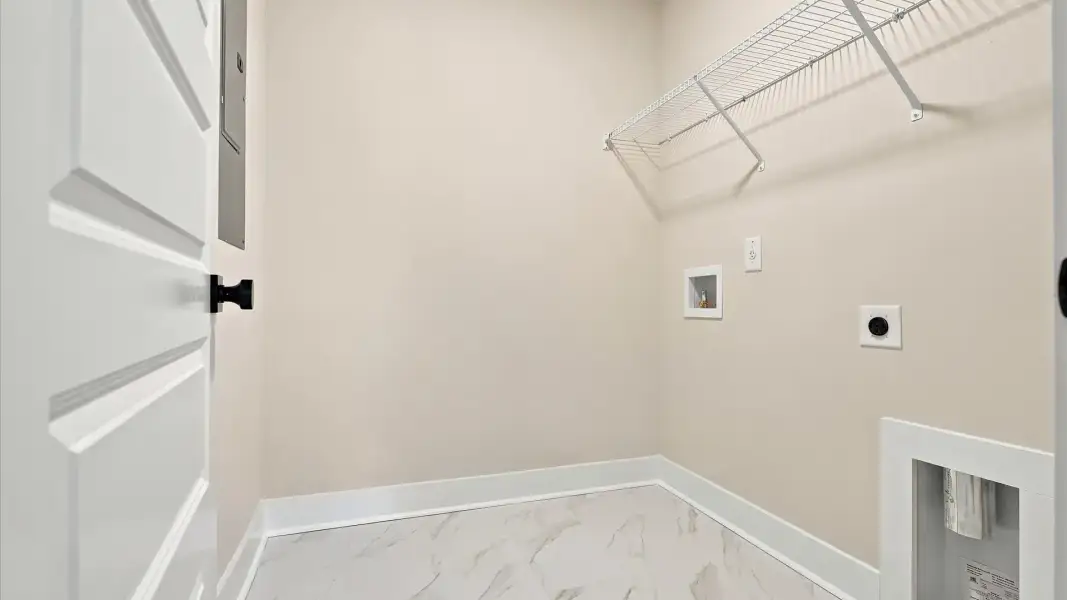 Furnished interior view inside a new home in Oak Bend, Charleston (Image 24). Furnished interior view inside a new home in Oak Bend, Charleston (Image 24).