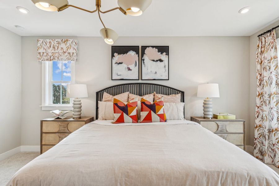 Furnished interior view inside a new home in Holding Village, Wake Forest (Image 12).