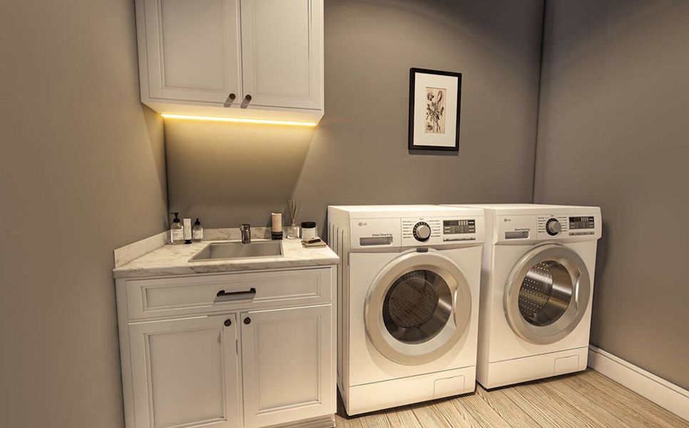 Representative furnished interior of a home built from the Thatcher by Zeal Home Builders in Monarch Manor, Poolville (Image 18). Representative furnished interior of a home built from the Thatcher by Zeal Home Builders in Monarch Manor, Poolville (Image 18).