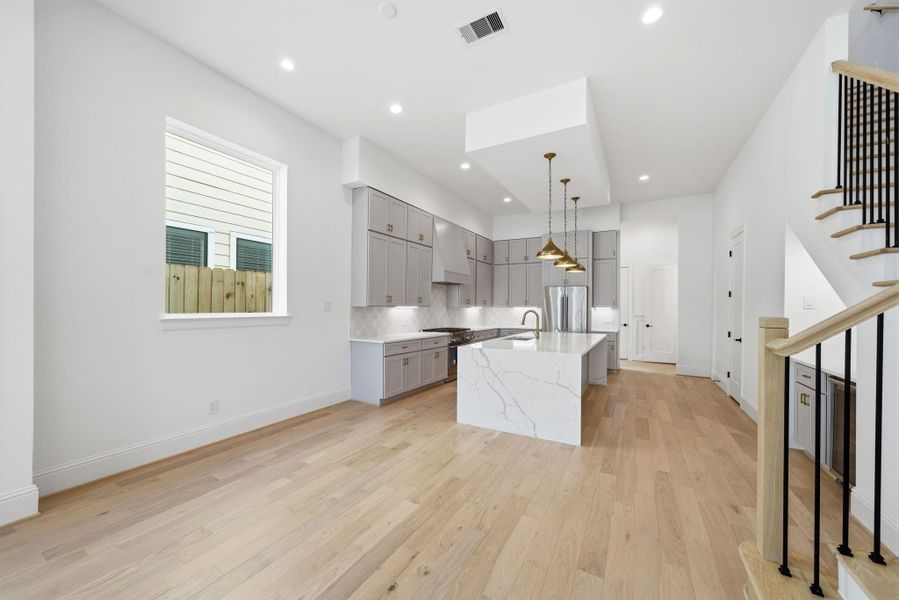 Furnished interior view inside a new home in , Houston (Image 11).