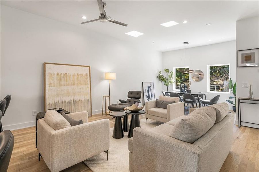 Furnished interior view inside a new home in Freedom Townhomes, Atlanta (Image 15).