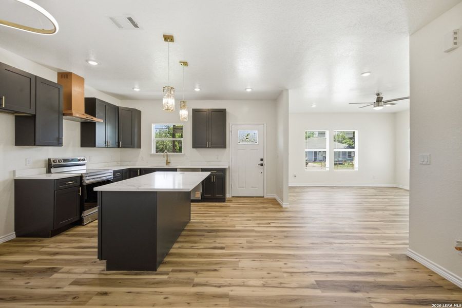 Furnished interior view inside a new home in , San Antonio (Image 12).