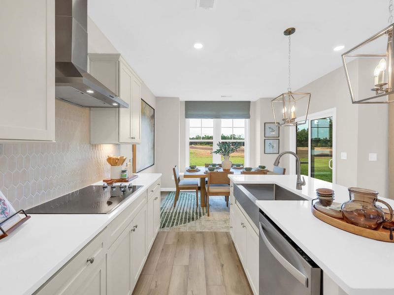 Furnished interior view inside a new home in King Farm Estates, Aynor (Image 26).