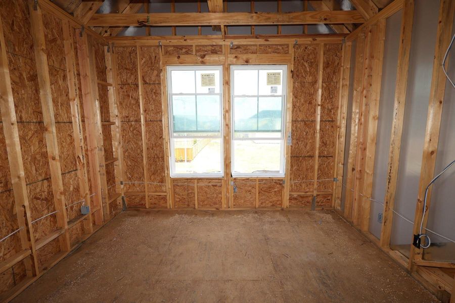 In-progress construction of a new home in Dunham Pointe, Cypress, TX (Image 6).