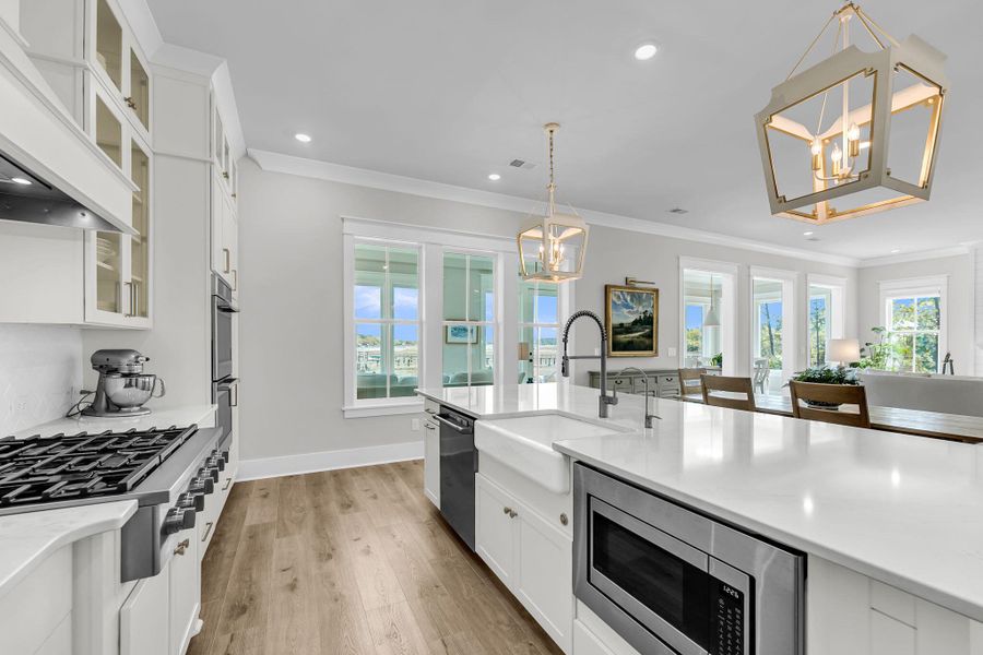 Furnished interior view inside a new home in Carolina Park: Riverside, Mount Pleasant (Image 65).