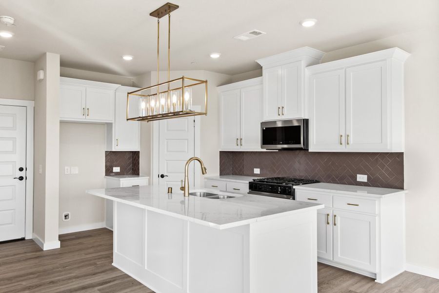 Furnished interior view inside a new home in Ten Mile Creek, Celina (Image 8).