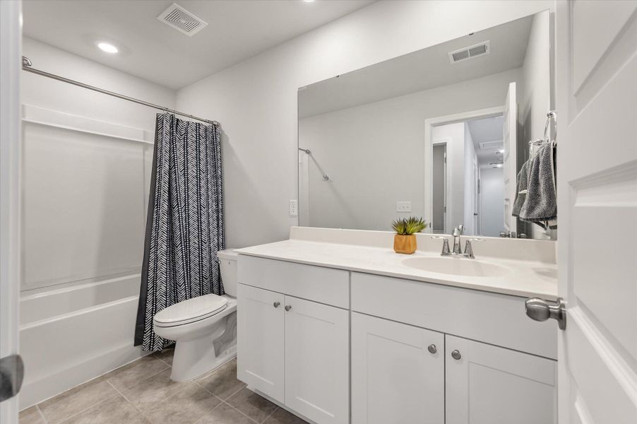 Furnished interior view inside a new home in Sweetgrass at Summers Corner, Summerville (Image 11).