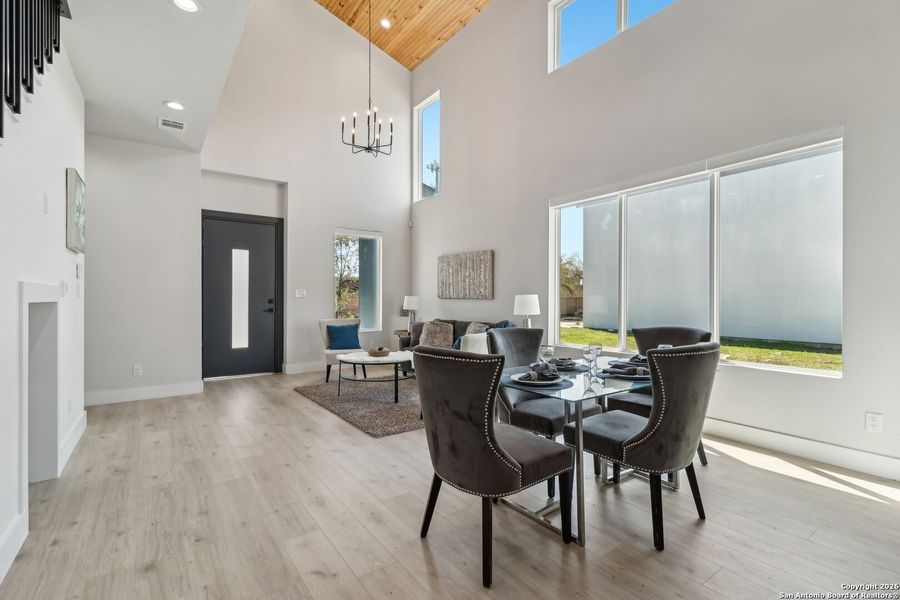 Furnished interior view inside a new home in , San Antonio (Image 5).