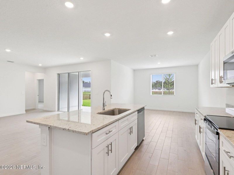Furnished interior view inside a new home in Cypress Meadows - Signature Series, Jacksonville (Image 4).