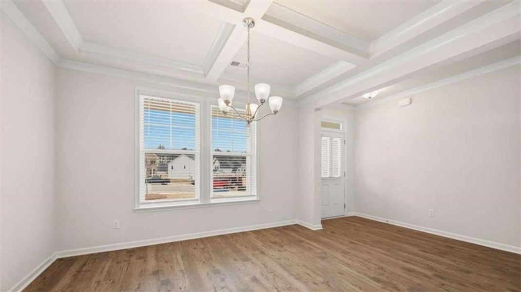 Spacious, unfurnished interior of a new home in The Gates at Pates Creek, Hampton (Image 14).