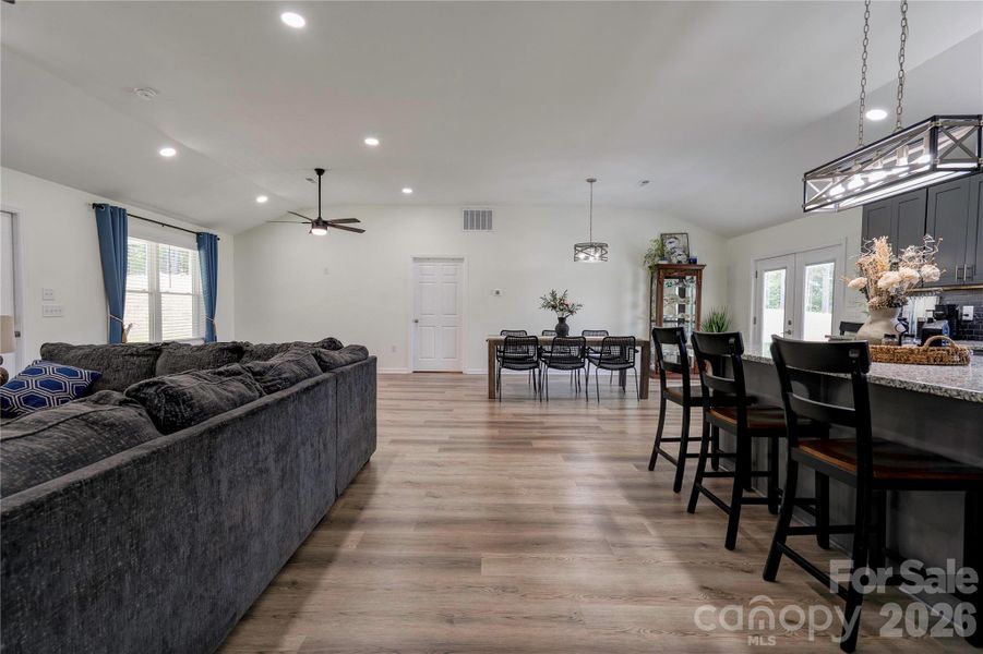 Kitchen/Dining/Living Room