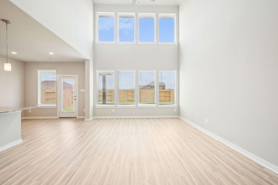 Photo is not of the actual home, but is an inspirational photo of builder’s model home and may depict options, furnishings, and/or decorator features that are not included