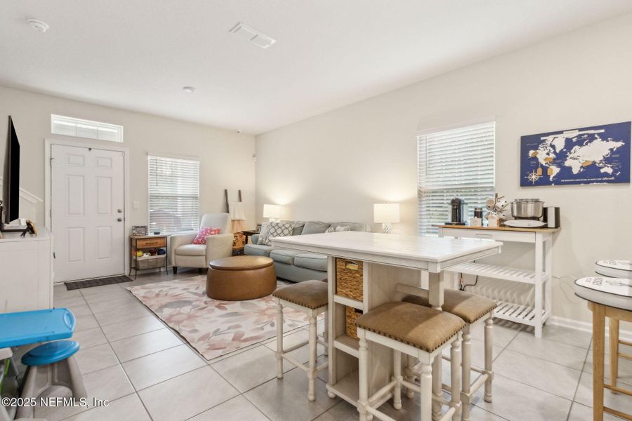 Furnished interior view inside a new home in , Yulee (Image 23).