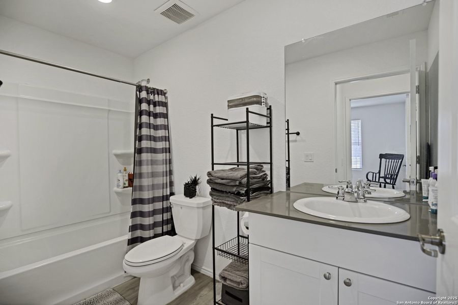 Furnished interior view inside a new home in , San Antonio (Image 4).