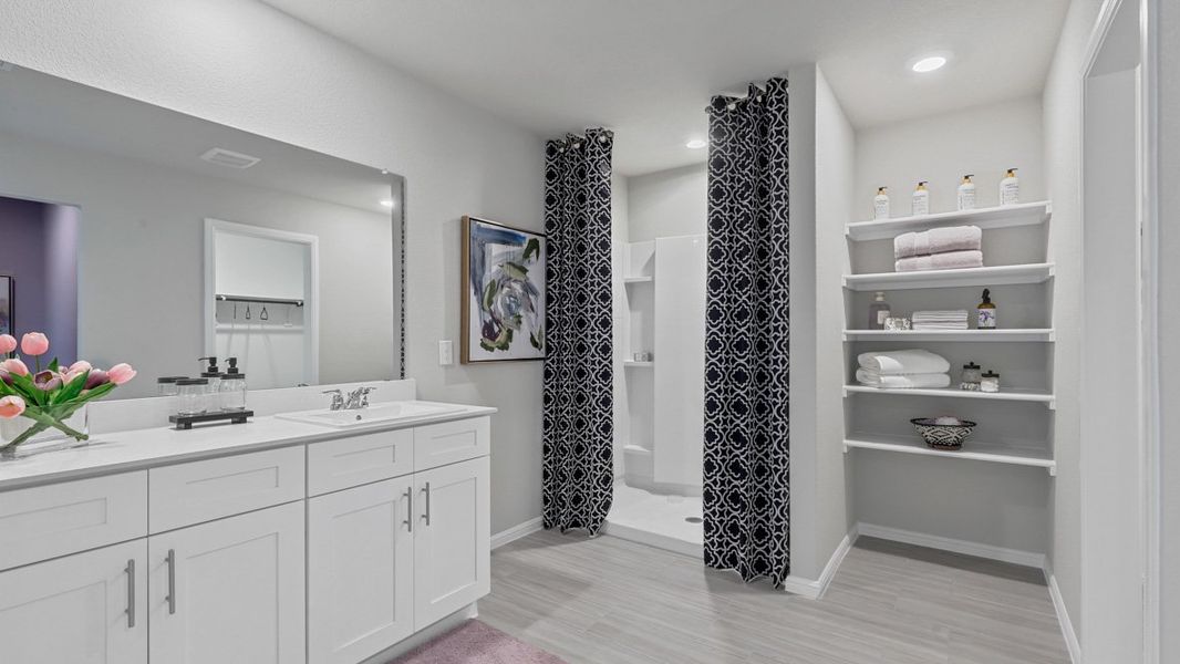 Furnished interior view inside a new home in Longhorn Estates, Fort Worth (Image 27).