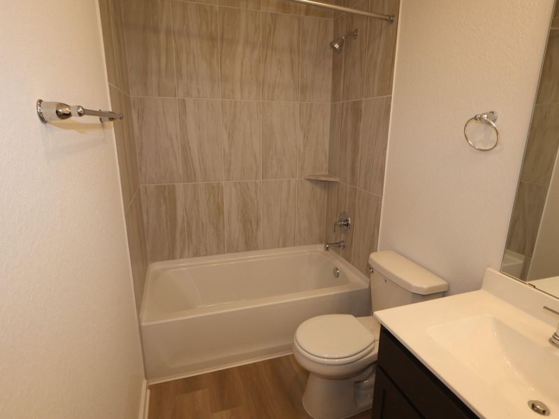 Furnished interior view inside a new home in Moran Ranch, Willis (Image 4). Furnished interior view inside a new home in Moran Ranch, Willis (Image 4).