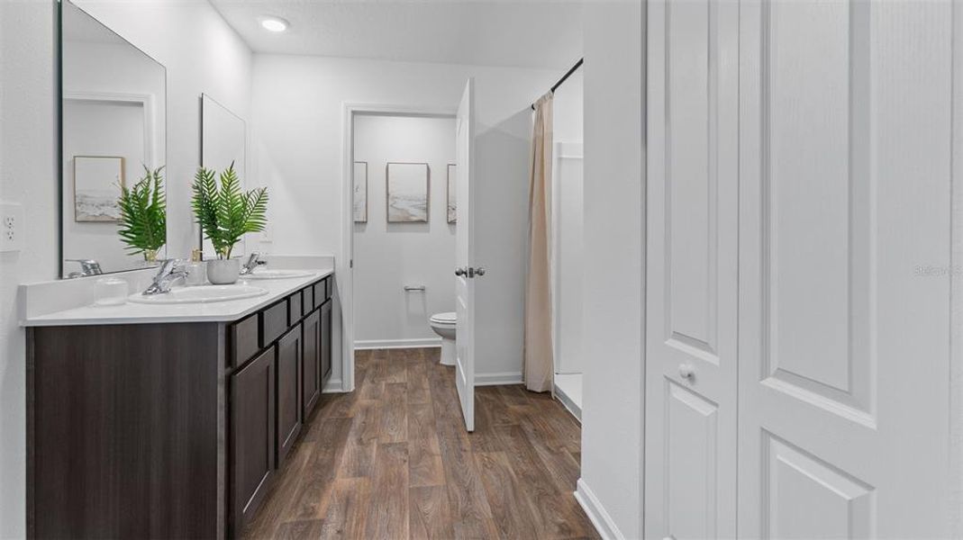 Furnished interior view inside a new home in Entrada, St. Augustine (Image 10). Furnished interior view inside a new home in Entrada, St. Augustine (Image 10).