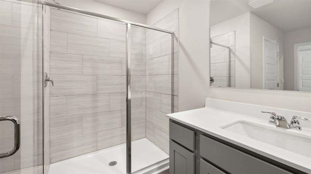 Furnished interior view inside a new home in , Stockbridge (Image 34).