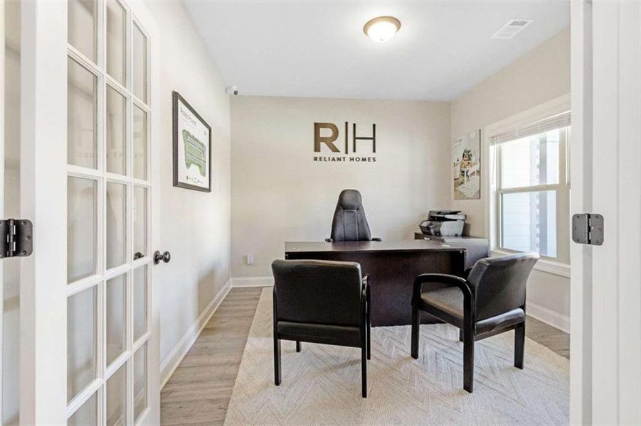 Furnished interior view inside a new home in Ridge Pointe, Athens (Image 38).