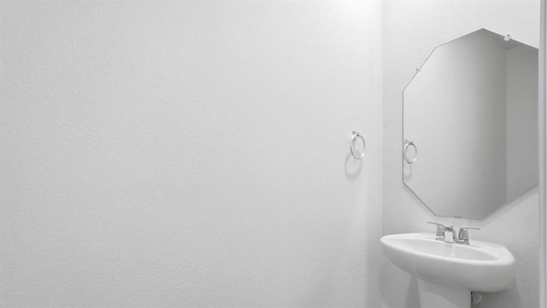 View of half bathroom