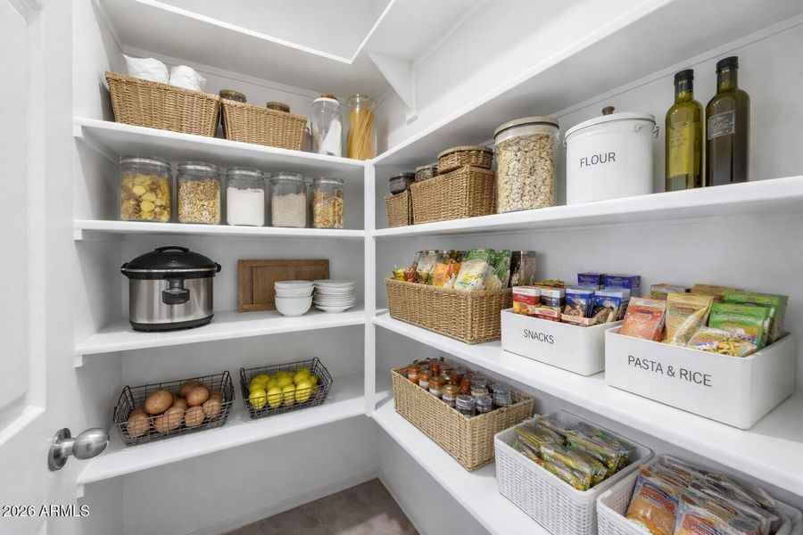 Virtual Staged Pantry