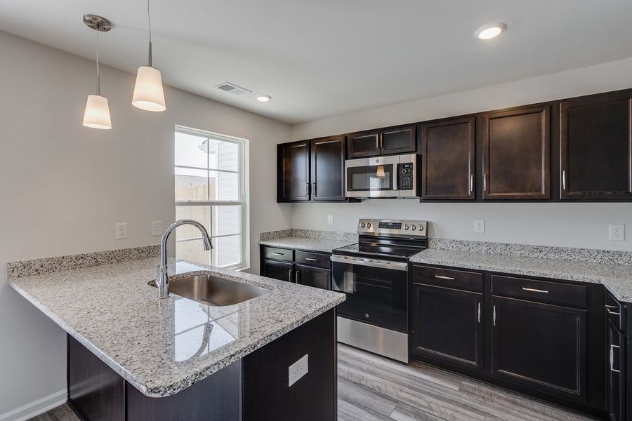 Furnished interior view inside a new home in Astoria, Columbia (Image 7).