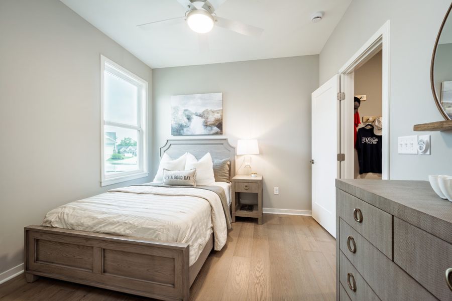 Representative furnished interior of a home built from the Linden by Fischer Homes in Twin Lakes, Hoschton (Image 23).