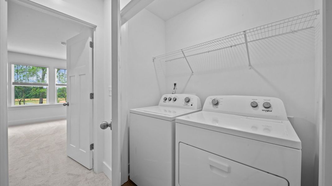 Furnished interior view inside a new home in Ransdell Pointe, Spartanburg (Image 17).
