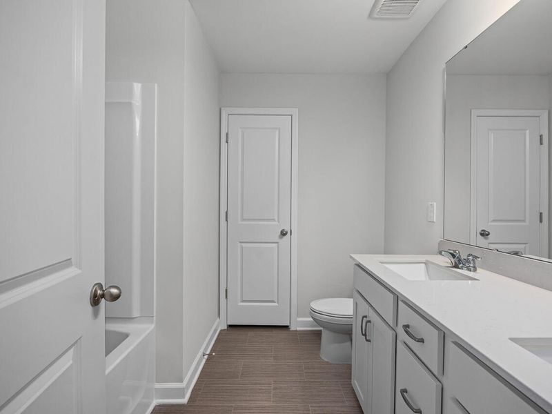 Furnished interior view inside a new home in Wellers Knoll, Lillington (Image 7). Furnished interior view inside a new home in Wellers Knoll, Lillington (Image 7).