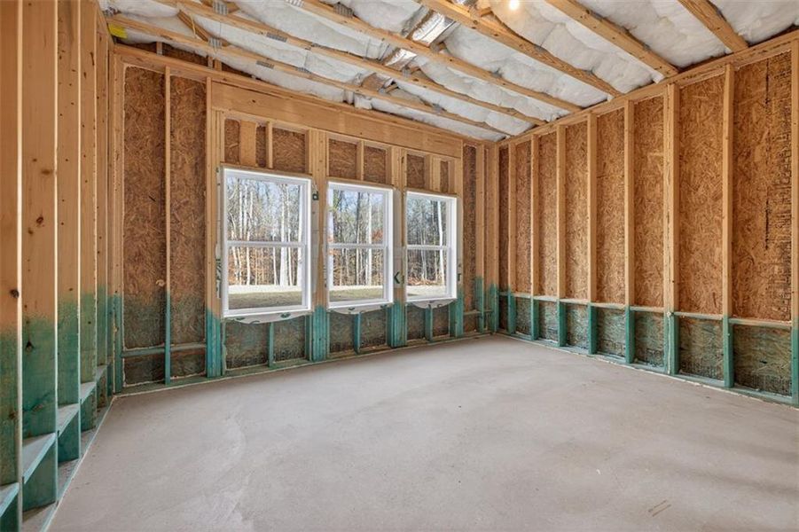 In-progress construction of a new home in , Jefferson, GA (Image 53).