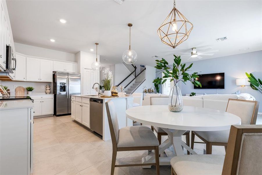 Furnished interior view inside a new home in Rye Ranch, Parrish (Image 20).
