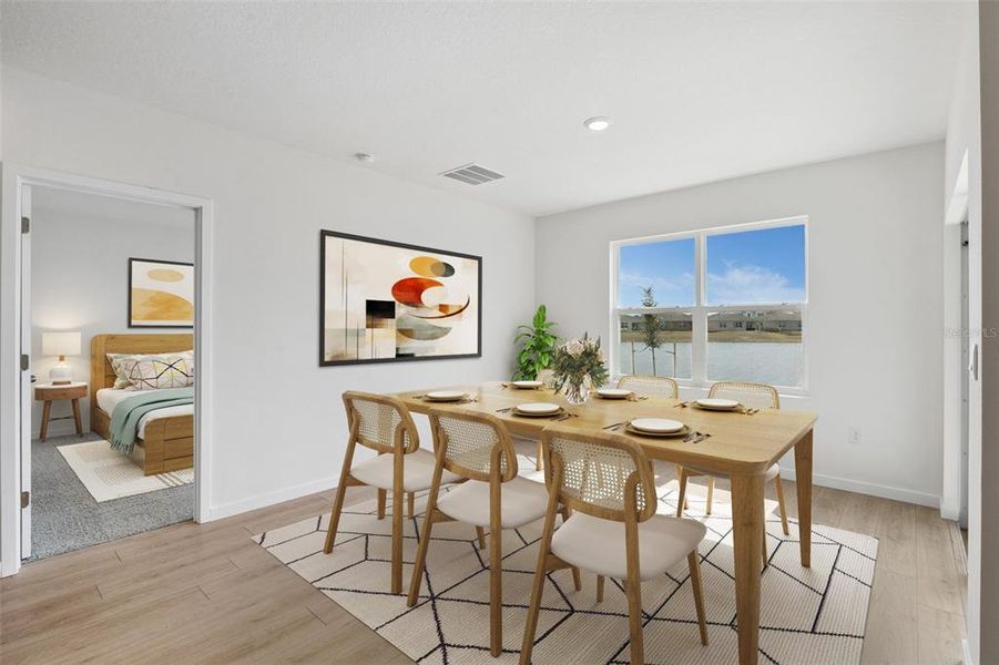 Furnished interior view inside a new home in Concorde, Sanford (Image 6).