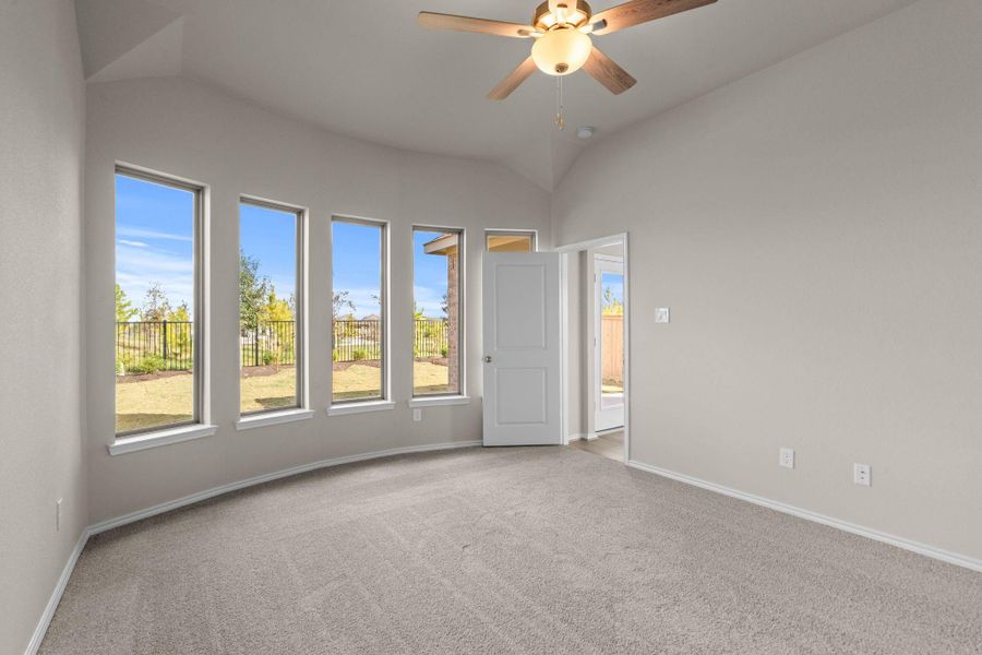 Spacious, unfurnished interior of a new home in Bridgeland, Cypress (Image 19).